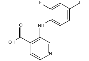 3-((2-Fluoro-4-iodophenyl)amino)isonicotinic acid, 885588-03-4, undefined, 