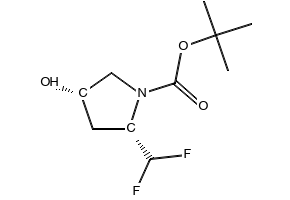 (2S,4S)-tert-Butyl 2-(difluoromethyl)-4-hydroxypyrrolidine-1-carboxylate, 1207852-93-4, undefined, 