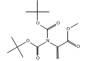 2-[Bis[(1,1-dimethylethoxy)carbonyl]amino]-,methyl ester-2-Propenoic acid, 201338-62-7, undefined, 