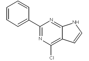 4-Chloro-2-phenyl-7H-pyrrolo[2,3-d]pyrimidine, 91331-36-1, undefined, 
