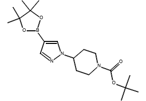 tert-Butyl 4-(4-(4,4,5,5-tetramethyl-1,3,2-dioxaborolan-2-yl)-1H-pyrazol-1-yl)piperidine-1-carboxylate, 877399-74-1, undefined, 