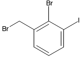 2-Bromo-1-(bromomethyl)-3-iodobenzene, 1261649-03-9, undefined, 