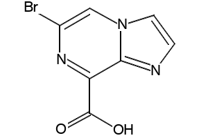6-Bromoimidazo[1,2-a]pyrazine-8-carboxylic acid, 1196154-13-8, undefined, 