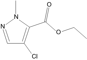 Ethyl 4-chloro-1-methyl-1h-pyrazole-5-carboxylate, 400877-55-6, undefined, 