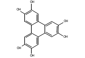 2,3,6,7,10,11-Hexahydroxytriphenylene, 4877-80-9, undefined, 