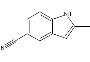 2-Methyl-1h-indole-5-carbonitrile, 36798-24-0, undefined, 