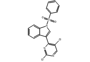 3-(2,5-Dichloropyrimidin-4-yl)-1-(phenylsulfonyl)-1H-indole, 882562-40-5, undefined, 