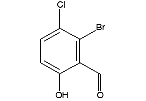 2-Bromo-3-chloro-6-hydroxybenzaldehyde, 1427418-56-1, undefined, 