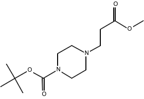 tert-Butyl 4-(3-methoxy-3-oxopropyl)piperazine-1-carboxylate, 656803-51-9, undefined, 