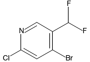 4-Bromo-2-chloro-5-(difluoromethyl)pyridine, 1471259-57-0, undefined, 