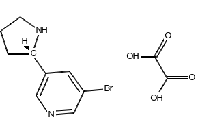 (S)-3-bromo-5-(pyrrolidin-2-yl)pyridine oxalate, 1415566-33-4, undefined, 