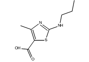 4-Methyl-2-(propylamino)thiazole-5-carboxylic acid, 927983-00-4, undefined, 