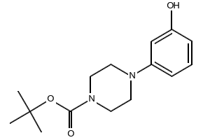 tert-Butyl 4-(3-hydroxyphenyl)piperazine-1-carboxylate, 198627-86-0, undefined, 