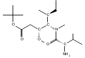 (3R,4S,5S)-tert-butyl 4-((S)-2-amino-N,3-dimethylbutanamido)-3-methoxy-5-methylheptanoate, 177423-00-6, undefined, 