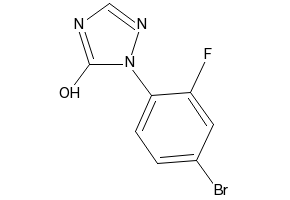 2-(4-Bromo-2-fluorophenyl)-2,4-dihydro-3H-1,2,4-triazol-3-one, 1105193-25-6, undefined, 