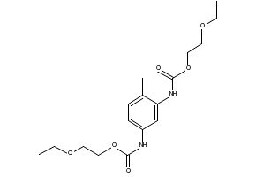 Bis(2-ethoxyethyl) (4-methyl-1,3-phenylene)dicarbamate, 54767-76-9, undefined, 