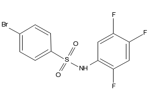 4-Bromo-N-(2,4,5-trifluorophenyl)benzenesulfonamide, 1480694-08-3, undefined, 