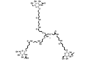 3,3'-[[2-[[3-[[3-[[5-[[2-(Acetylamino)-2-deoxy-β-D-galactopyranosyl]oxy]-1-oxopentyl]amino]propyl]amino]-3-oxopropoxy]methyl]-2-amino-1,3-propanediyl]bis(oxy)]bis[N-[3-[[5-[[2-(acetylamino)-2-deoxy-β-D-galactopyranosyl]oxy]-1-oxopentyl]amino]propyl]propanamide]