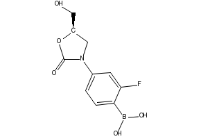 (R)-(2-Fluoro-4-(5-(hydroxymethyl)-2-oxooxazolidin-3-yl)phenyl)boronic acid, 1700656-57-0, undefined, 