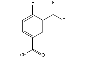3-(Difluoromethyl)-4-fluorobenzoic acid, 1781570-25-9, undefined, 