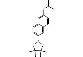 2-(6-Isopropoxynaphthalen-2-yl)-4,4,5,5-tetramethyl-1,3,2-dioxaborolane, 2246680-29-3, undefined, 