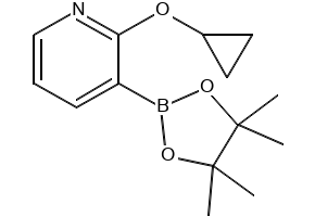 2-Cyclopropoxy-3-(4,4,5,5-tetramethyl-1,3,2-dioxaborolan-2-yl)pyridine, 1418132-45-2, undefined, 