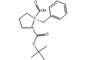 (R)-2-Benzyl-1-(tert-butoxycarbonyl)pyrrolidine-2-carboxylic acid, 706806-60-2, undefined, 