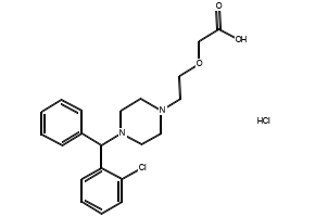 2-(2-(4-((2-Chlorophenyl)(phenyl)methyl)piperazin-1-yl)ethoxy)acetic acid hydrochloride, 2748607-26-1, undefined, 