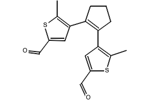 4,4'-(Cyclopent-1-ene-1,2-diyl)bis(5-methylthiophene-2-carbaldehydE), 219537-99-2, undefined, 