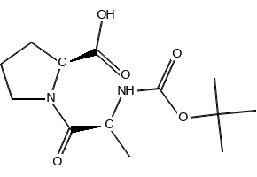 (S)-1-((S)-2-((tert-Butoxycarbonyl)amino)propanoyl)pyrrolidine-2-carboxylic acid, 33300-72-0, undefined, 