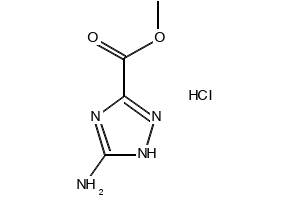 Methyl 5-amino-1H-1,2,4-triazole-3-carboxylate hydrochloride, 142782-22-7, undefined, 