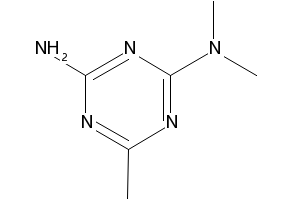 N2,N2,6-Trimethyl-1,3,5-triazine-2,4-diamine, 21320-31-0, undefined, 