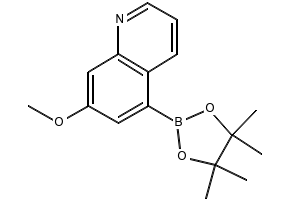 7-Methoxy-5-(4,4,5,5-tetramethyl-1,3,2-dioxaborolan-2-yl)quinoline, 2230875-85-9, undefined, 