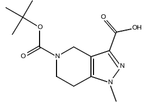 5-(tert-Butoxycarbonyl)-1-methyl-4,5,6,7-tetrahydro-1H-pyrazolo[4,3-c]pyridine-3-carboxylic acid, 1306739-66-1, undefined, 