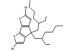 2,6-Dibromo-4,4-bis(2-ethylhexyl)-4H-cyclopenta[2,1-b:3,4-b']dithiophene, 365547-21-3, undefined, 