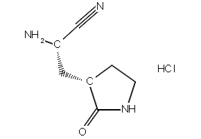 (S)-2-Amino-3-((S)-2-oxopyrrolidin-3-yl)propanenitrile hydrochloride, 2755950-35-5, undefined, 