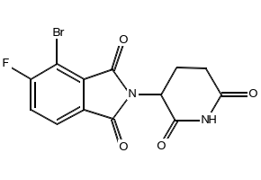 4-Bromo-2-(2,6-dioxopiperidin-3-yl)-5-fluoroisoindoline-1,3-dione, 2851889-86-4, undefined, 