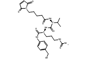 (S)-2-((S)-2-(5-(2,5-Dioxo-2,5-dihydro-1H-pyrrol-1-yl)pentanamido)-3-methylbutanamido)-N-(4-(hydroxymethyl)phenyl)-5-ureidopentanamide, 2890735-12-1, undefined, 