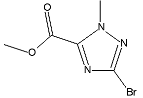 Methyl 3-bromo-1-methyl-1H-1,2,4-triazole-5-carboxylate, 1559067-56-9, undefined, 