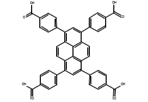 1,3,6,8-Tetrakis[p-benzoic acid]pyrene, 933047-52-0, undefined, 