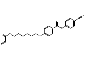 4-Cyanophenyl 4-((6-(acryloyloxy)hexyl)oxy)benzoate, 83847-14-7, undefined, 