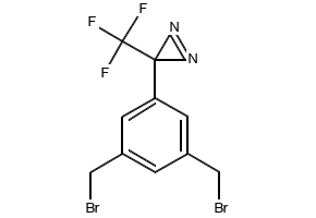 3-(3,5-Bis(bromomethyl)phenyl)-3-(trifluoromethyl)-3H-diazirine, 676371-81-6, undefined, 