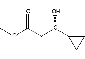Methyl (S)-3-cyclopropyl-3-hydroxypropanoate, 196793-00-7, undefined, 