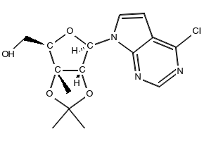 ((3aR,4R,6R,6aR)-6-(4-Chloro-7H-pyrrolo[2,3-d]pyrimidin-7-yl)-2,2,3a-trimethyltetrahydrofuro[3,4-d][1,3]dioxol-4-yl)methanol, 2278357-65-4, undefined, 