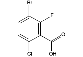 3-Bromo-6-chloro-2-fluorobenzoic acid, 702640-51-5, undefined, 