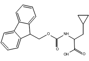 2-((((9H-Fluoren-9-yl)methoxy)carbonyl)amino)-3-cyclopropylpropanoicacid, 1219163-22-0, undefined, 