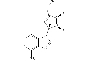 (1S,2R,5R)-5-(4-Amino-1H-imidazo[4,5-c]pyridin-1-yl)-3-(hydroxymethyl)cyclopent-3-ene-1,2-diol