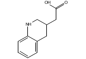 2-(1,2,3,4-Tetrahydroquinolin-3-yl)acetic acid, 933756-68-4, undefined, 