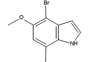 4-Bromo-5-methoxy-7-methyl-1H-indole, 1352393-65-7, undefined, 