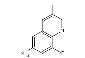 3-Bromo-8-fluoroquinolin-6-amine, 1432323-09-5, undefined, 